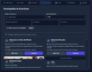 Plano de Treino Pro - Outros
