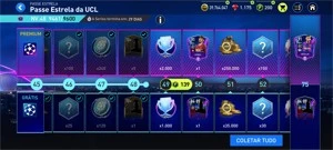 Conta FIFA mobile over 110 90 entrosamento