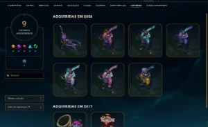 Conta De Lol 2015 / Ekko True Damage / Icone T1 2015 / Full - League of Legends