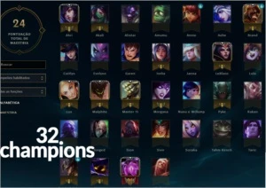 Conta diamante 3 - smurf mmr alto 32 champions - League of Legends LOL