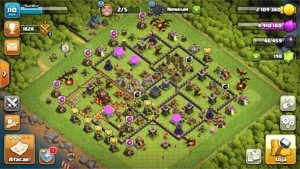 Clash of clans, Cv 10 barato