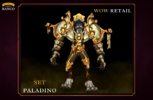 World of Warcraft - Transmog de armadura PALADINO (Completo) - Blizzard