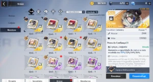 Conta Tower of fantasy Frigg, Nemesis, lin server PEGASUS