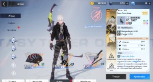Conta Tower of fantasy Frigg, Nemesis, lin server PEGASUS