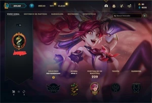 Conta com skin - League of Legends LOL