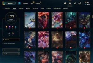 Conta com skin - League of Legends LOL
