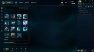 CONTA OURO 1, TODOS CHAMPS, 135 SKINS, 6 VITORIOSAS - League of Legends LOL