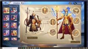 Conta Saint Seiya Awakening LvL 70 Server A55 Lupus SSA