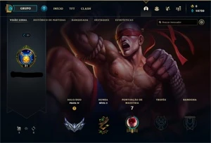 Smurf prata 4 otimo mmr (Lee sin Muay Thai) - League of Legends LOL