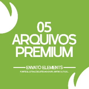 5 Arquivos Envato Elements