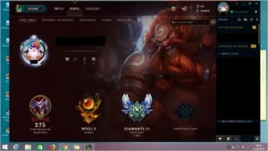 Conta Diamante 3 com 50K de EA - League of Legends LOL