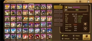 Conta Chun Li Luz - Summoners War
