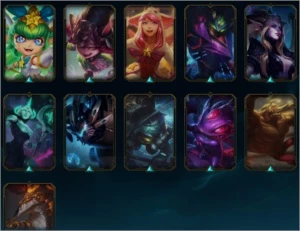 [10% OFF] Conta LoL | Ouro 4 | (Todos Champs & 88 Skins) - League of Legends