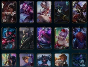 [10% OFF] Conta LoL | Ouro 4 | (Todos Champs & 88 Skins) - League of Legends