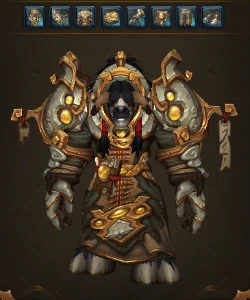 Set transmog wow - armadura de Placa - Blizzard