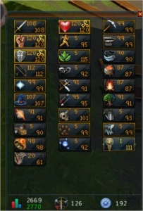 CONTA RUNESCAPE VARIOS 99 ! RS