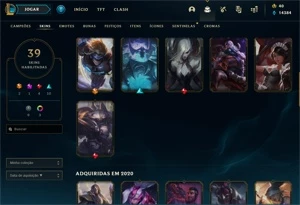 Conta league of legends MMR diamond LOL