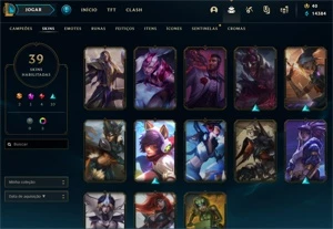 Conta league of legends MMR diamond LOL
