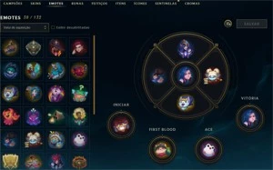 Conta league of legends MMR diamond LOL