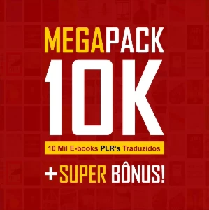 Pack 10 mil PLR Ebooks para Revenda Eduzz e outros
