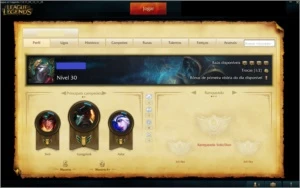 CONTA DE LOL UNRANKED+29 CAMPEÕES+8 SKINS/2 SKINS RARÍSSIMAS - League of Legends