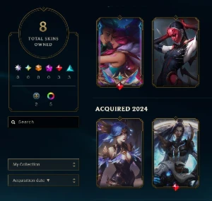 Conta Mestre 260pdl alto win rate e mmr - League of Legends LOL
