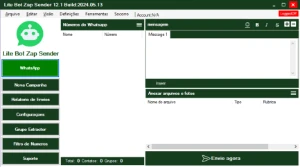 Lite Bot Zap Sender(Envia Mensagem nos Grupos) - Lic. Anual