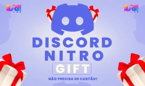 Discord Nitro Gaming Gift Mensal - Melhor Preço Do Mercado. - Gift Cards