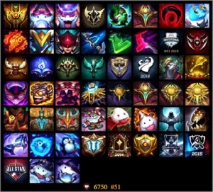 Conta De League Of Legends Gold Muitos Campeões E Skins LOL