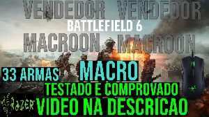 Macro - Battlefield 6 (Vitalicio) Mouses RAZER - Steam