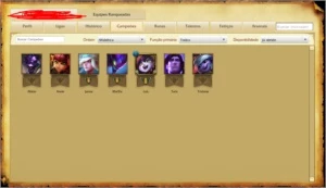 conta level 20 - League of Legends LOL