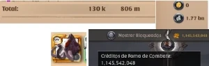 Conta 2B576m de Prata Somada com Bau e com 1B142m de Fama Am - Albion Online