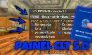 ●Painel Clt Versão 5.01 Full ffh4x● - Free Fire