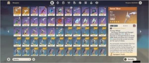 Genshin Impact conta Ar48 - Hutao+Eula+Baal+Qiqi+Mona+2(t5)