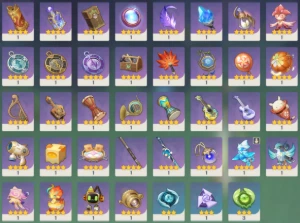 Ar60 Endgame Nefer Com Biss + Durin Com Biss + Arlecchino - Genshin Impact