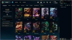 Conta LoL, Platina IV, Várias Skins e Campeões - League of Legends