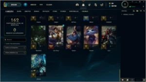 Conta LoL, Platina IV, Várias Skins e Campeões - League of Legends