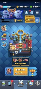 Conta Clash Royale 9.5 MIL TROFÉUS. Conta com 9 anos de jogo
