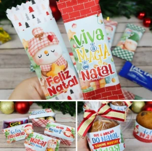 Pack Premium Mimos de Natal Personalizados Diversos - Outros