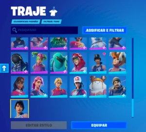 Conta Fortnite Com 107 Skins 🟢Com Dados De Criação🟢
