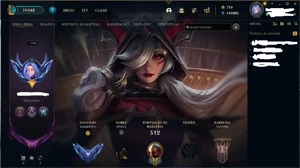 Conta lol diamante 2 - ex mestre - League of Legends