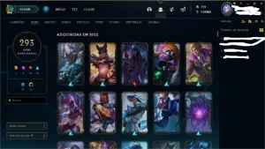 Conta lol diamante 2 - ex mestre - League of Legends