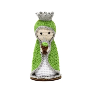 Nossa Senhora do Chimarrão em amigurumi - Artesanato e Personalizados
