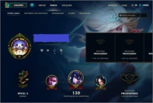 VENDO CONTA LOL NÍVEL 31 UNRANKED COM 20 SKINS - League of Legends