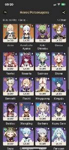 Conta Genshin Impact | AR60 + 37 Cinco Estrelas
