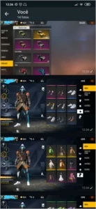 CONTA FULL GEMADA FREE FIRE