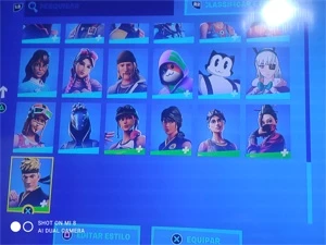 Conta Fortnite Várias skins pagas