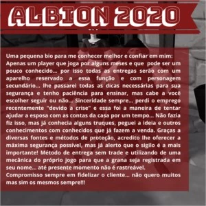 Silver Prata Albion Online 1M 4,20 Reais