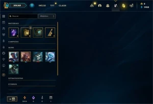 Conta PLATINA 4 - Smurf LOL (league of legends) ELOMOON