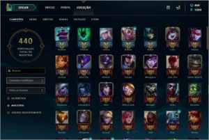 Conta de 2014 Diamante 2 / 102 skins annie hextec - League of Legends LOL